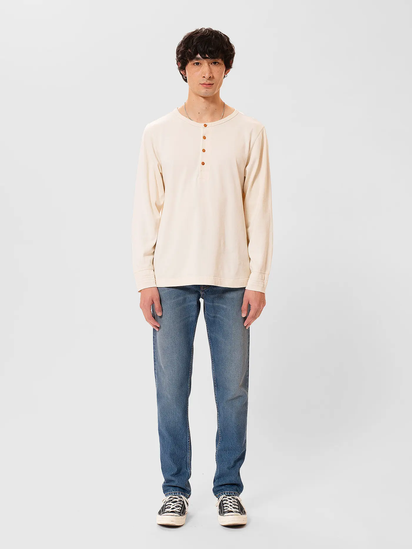 NUDIE JEANS | Denim Jeans Straight Fit STEADY EDDIE | 